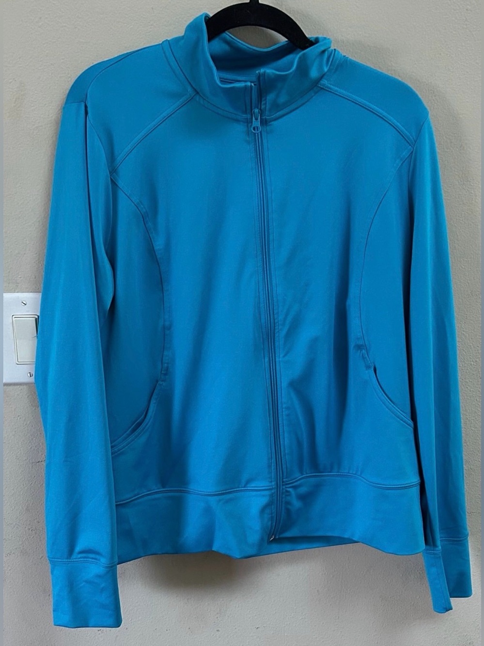 Women's Lightweight Full-Zip Jacket - Bright Teal